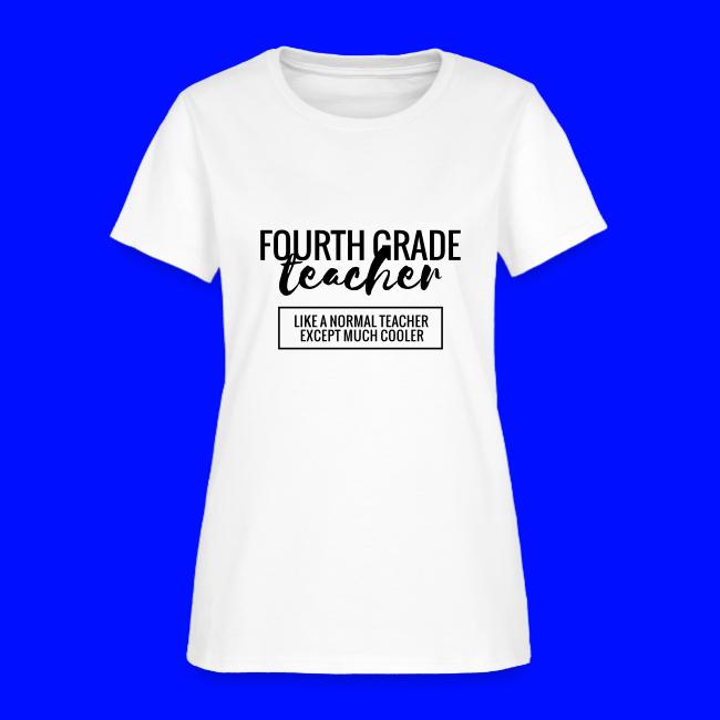 Cool 4th Grade Teacher Funny Teacher T 